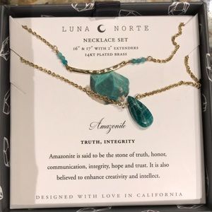 Amazonite necklace